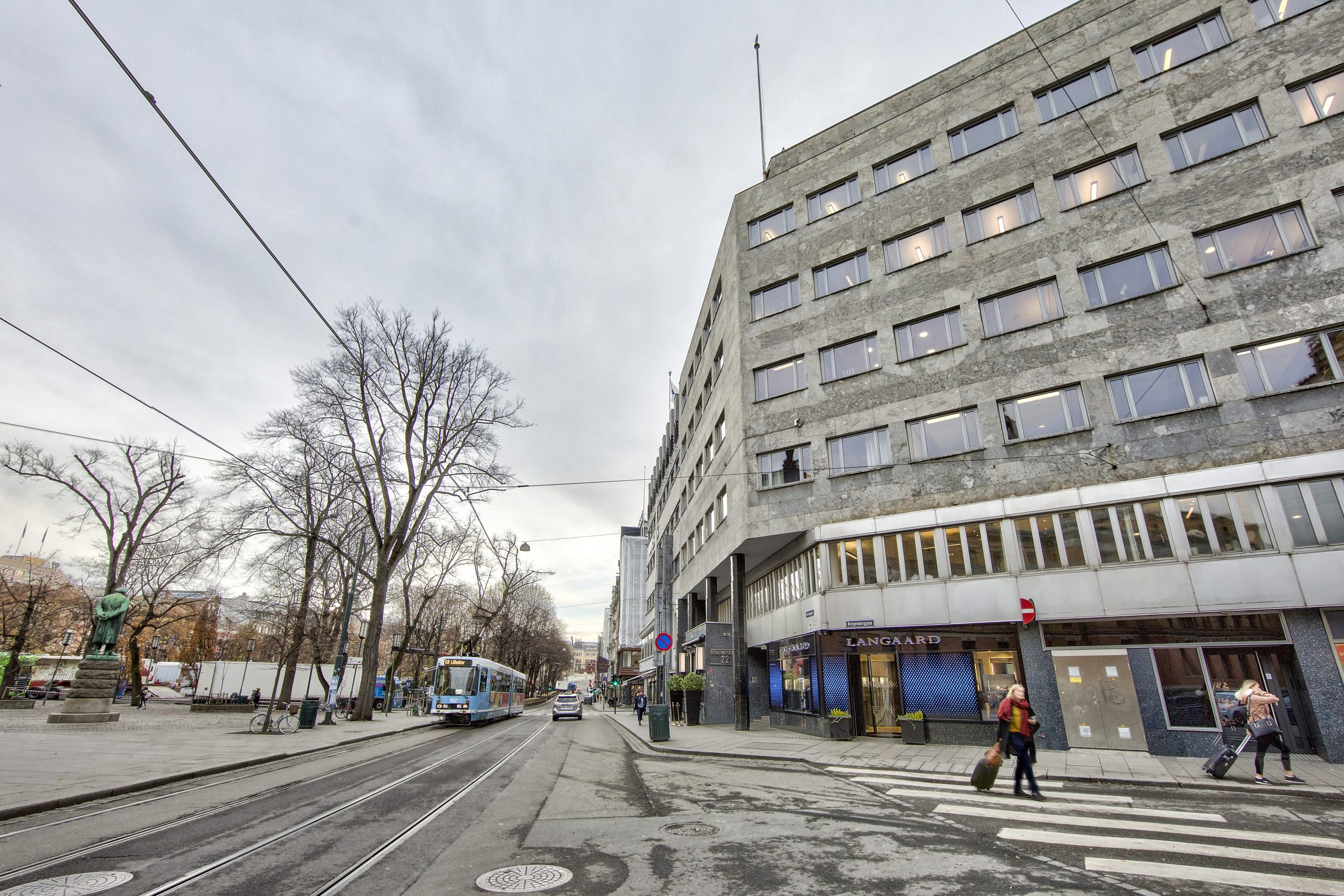 Fasade Stortingsgata 22 i Oslo