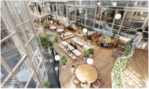 Forhøyet servicenivå og eksklusivt bespisningstilbud i lyse og delikate omgivelser