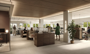 roald amundsens gate 6, illustrasjon kontor til leie