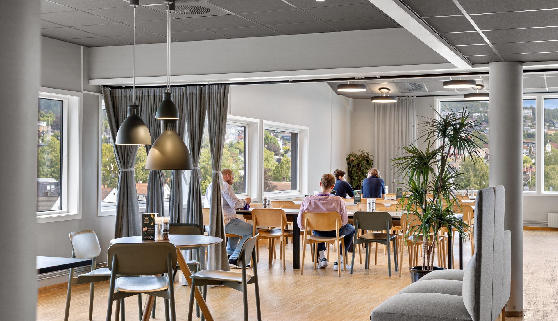 Lokalet kan også brukes av leietakerne til frokostmøter eller kveldsarrangement